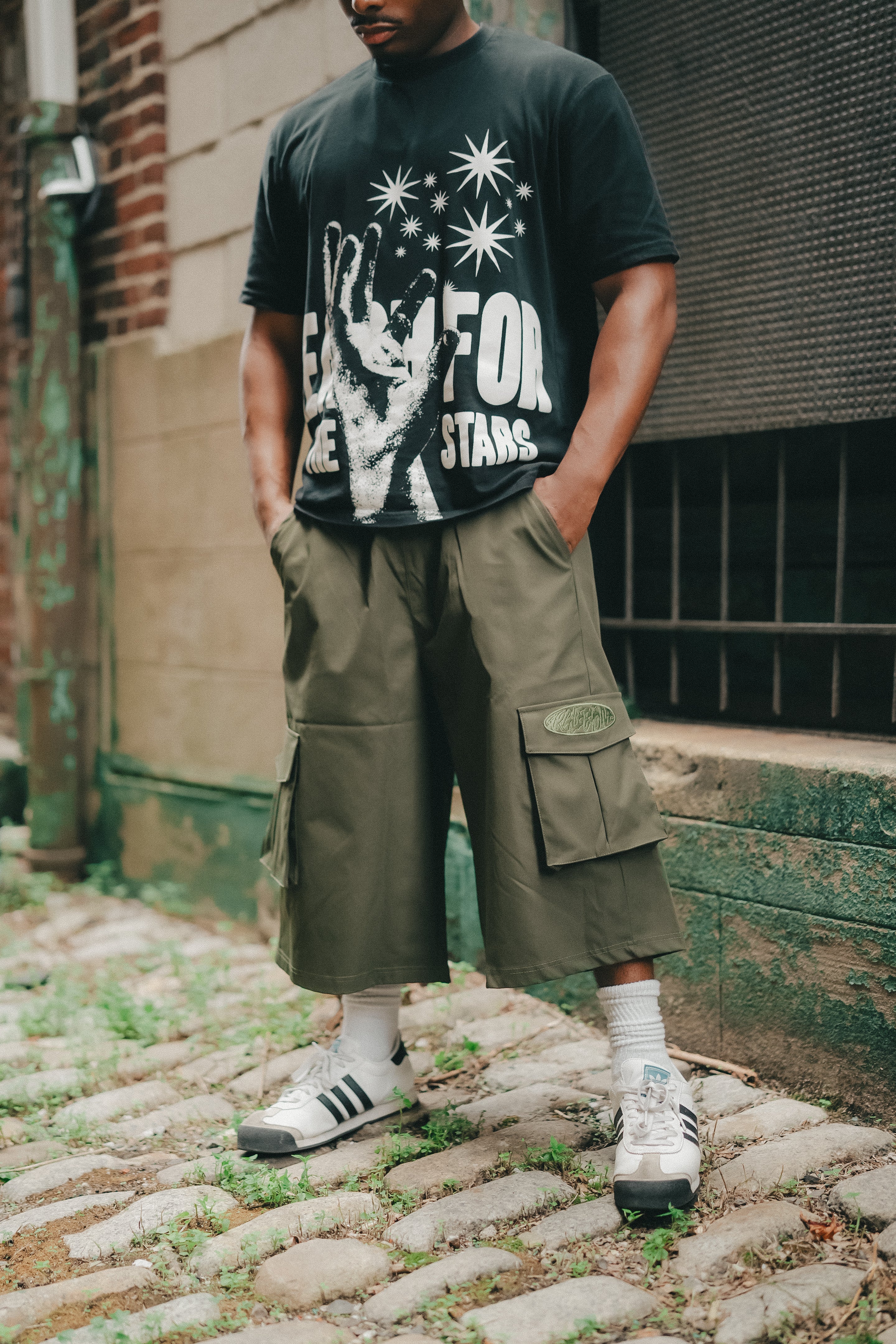 Extended Cargo Shorts